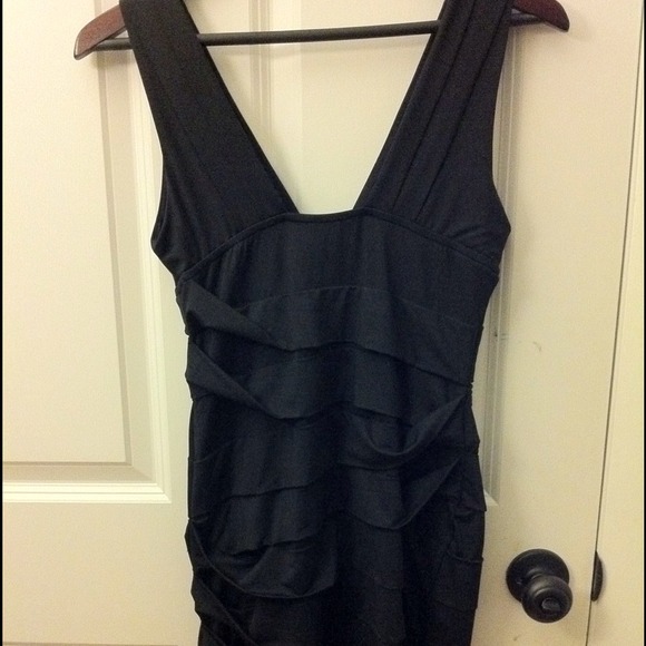❌SOLD❌Sexy Black Party Dress - Picture 3 of 4
