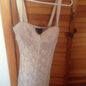💋SOLD💋 Love Tease Ivory Lace Dress