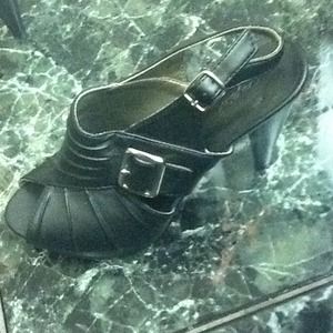 2" high black Qupid heels