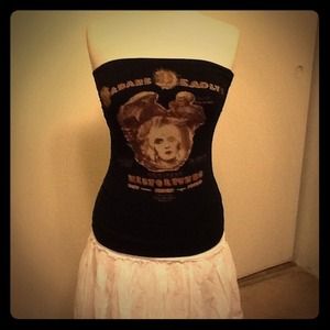 7 deadly black tube top