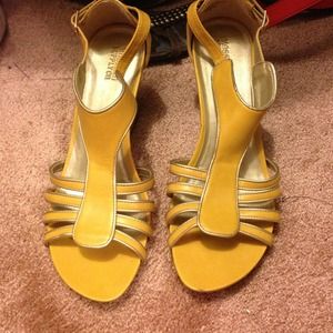 Yellow wedges