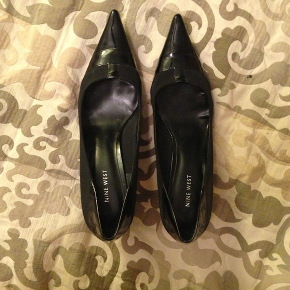 Nine West 9.5 Black Heels