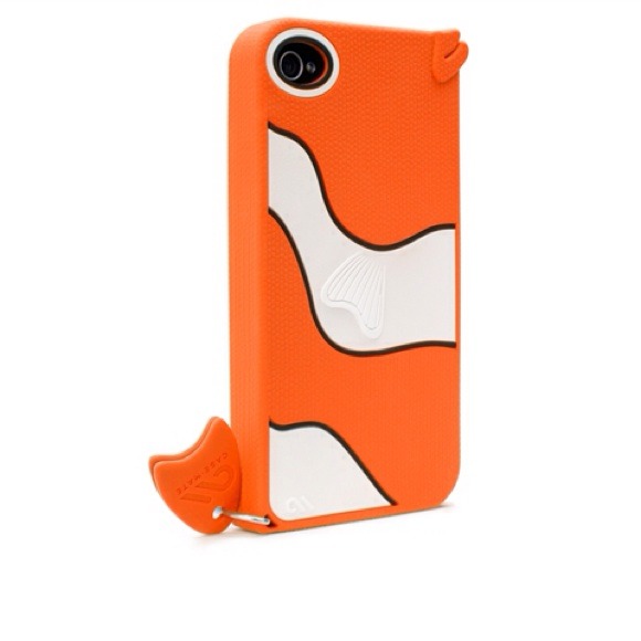 Gil (Orange Clownfish) Silicone iPhone 4/4S Case