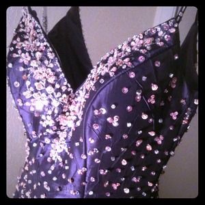 One of the Kind Swarovski Crystal Gown