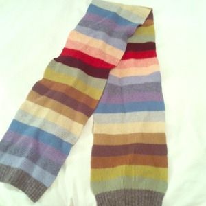 GAP 100% Lambswool Striped Scarf