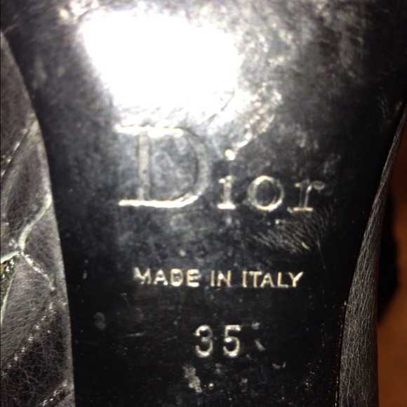 Christian Dior boots size 35 size 5 used - Picture 2 of 4