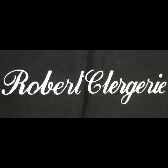 Robert Clergerie dust bags pair dk green shoe - Picture 2 of 2