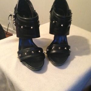 SLIGHTLY USED ROCAWEAR STUDDED HEELS