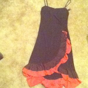 Ruby Rox pink and black dress