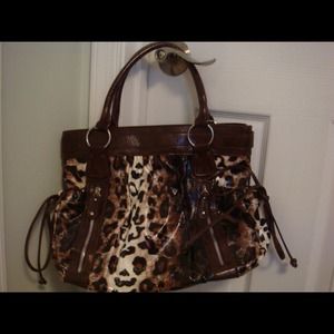 Leopard print bag from Aldo