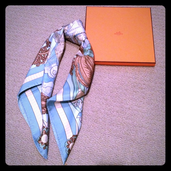 SOLD - Hermes silk scarf