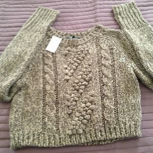 REDUCED !!Trendy short sweater! HOLD