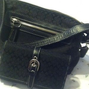 Coach purse & matching wallet