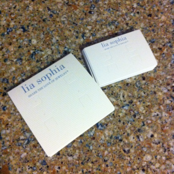 Sold in bundle @sylvia123 Lia Sophia cards