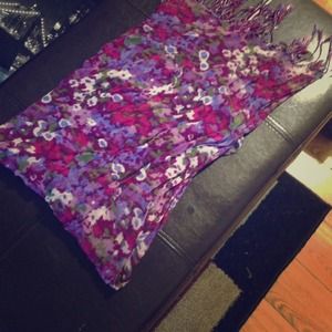 Floral scarf