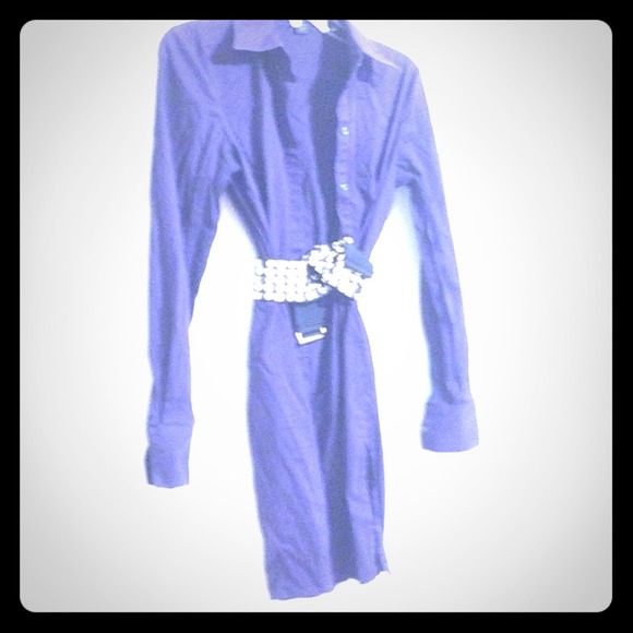 Express design studio long blouse purle