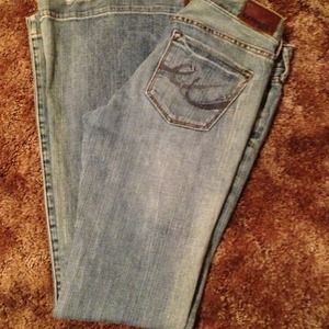 Express slight flare jeans