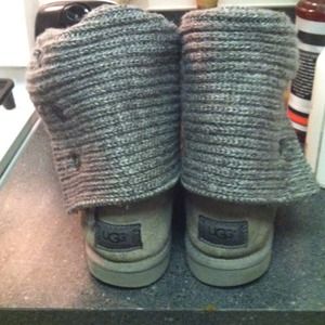 Gray ugg boots