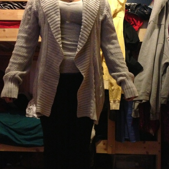 Grey. Sweater