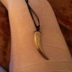 Tusk necklace