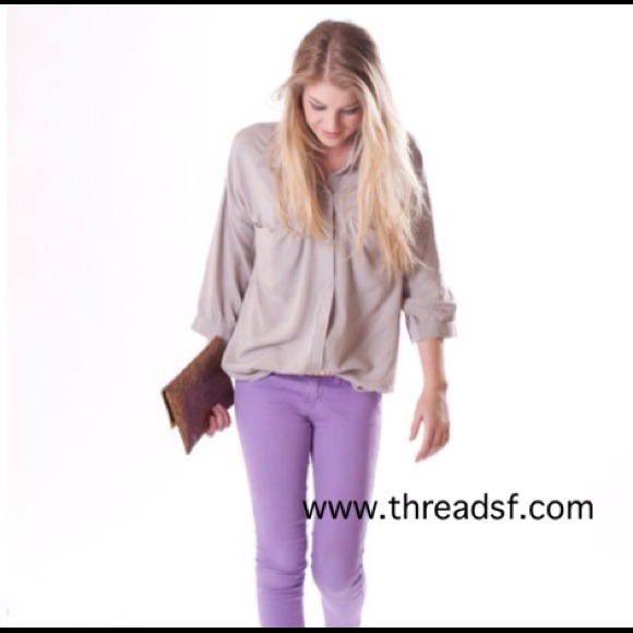 Boyfriend Shirt: Only Available In White.