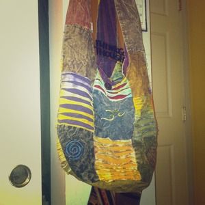 Boho crossbody bag