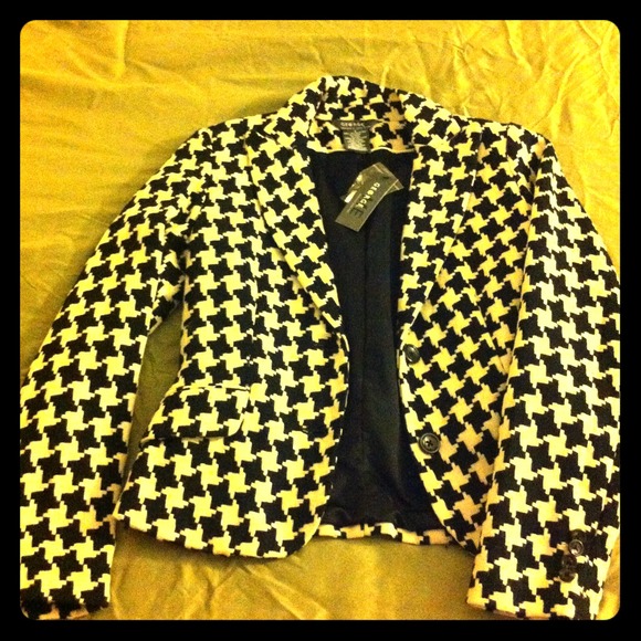 ⚠SOLD⚠MARK EISEN Ladies Hounds Tooth Blazer