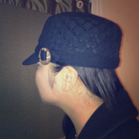 Cute black hat