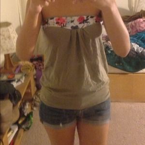 Hollister cute tube top