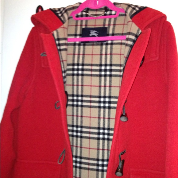 Burberry Toggle Coat - size 4 - Picture 2 of 2