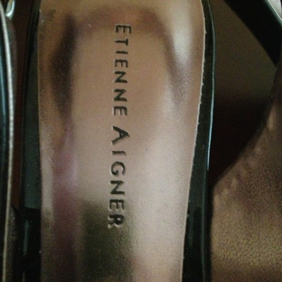 Etienne Aigner peep toe heels - Picture 3 of 3