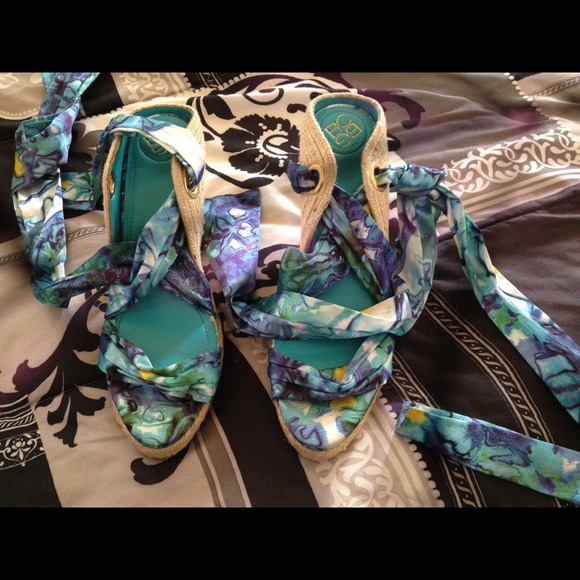 Traded with  @gryphon BCBG espadrilles