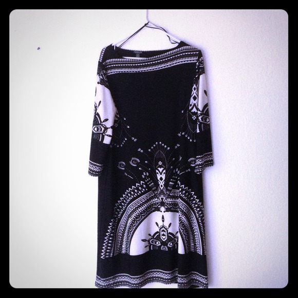 NWT black and white dress!