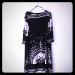 NWT black and white dress!