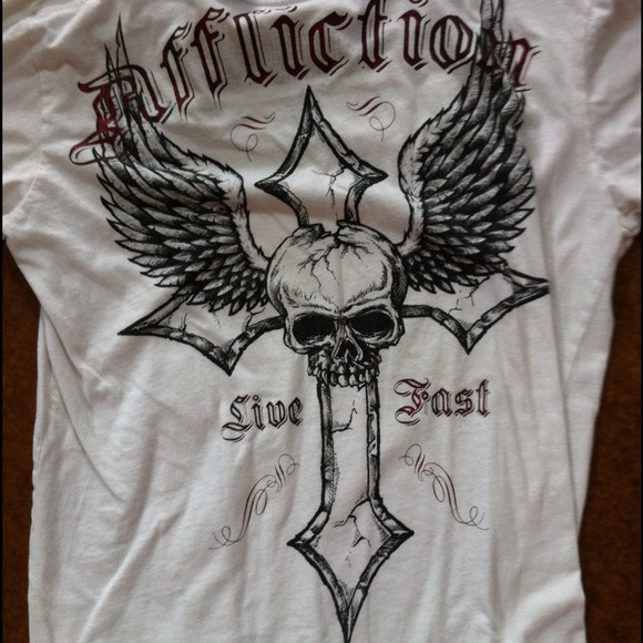 Men's affliction shirt