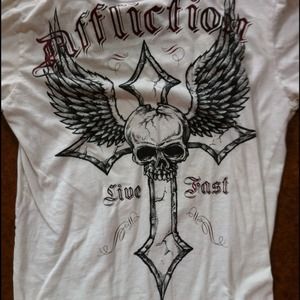 Men's affliction shirt