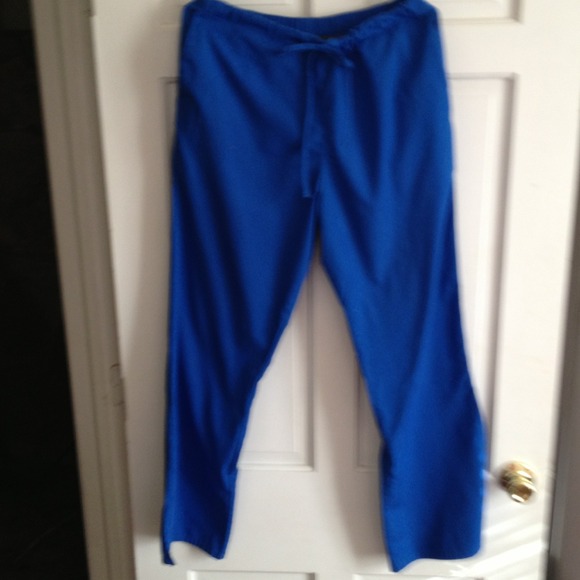 Royal blue scrubs