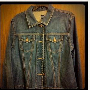 Women's Gap Jean Jacket SZ XL