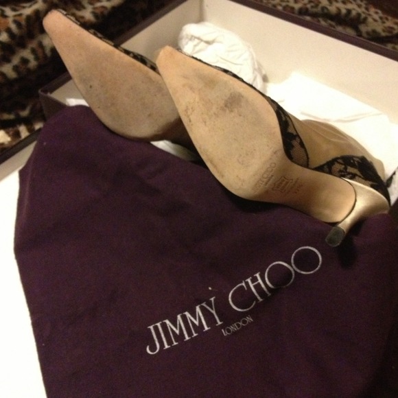 SOLD   Authentic jimmy choo satin pointed toe boot - Picture 4 of 4