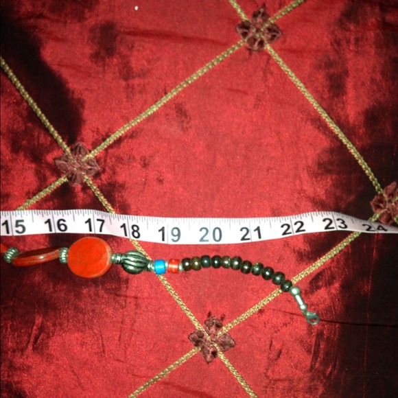 ✳sold✳ red necklace - Picture 2 of 2