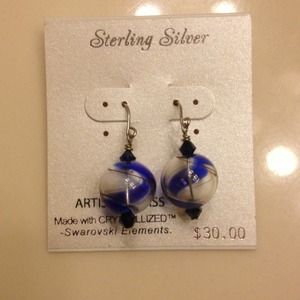 Sterling Silver Artisan earrings