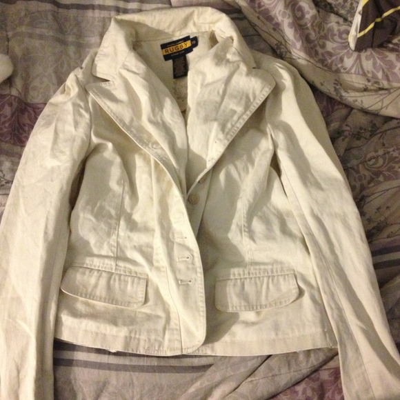 Cream Colored Ralph Lauren Blazer