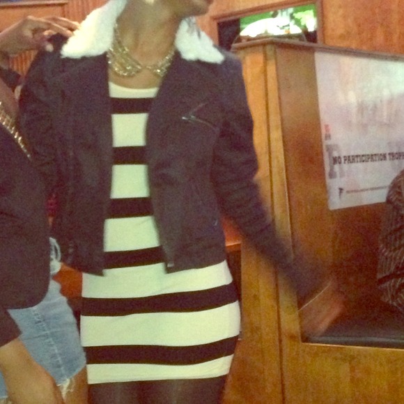*SOLD in bundle** Stripe Dress
