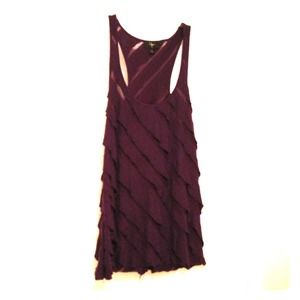 Purple racerback tank