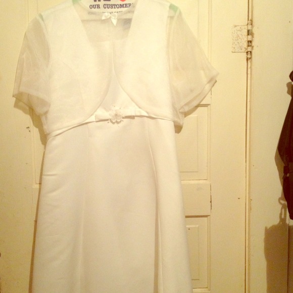 18 1/2 Keepsake flower girl dress .
