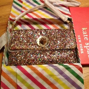 SOLD SOLD SOLD Kate Spade Glitter Cross Body Purse