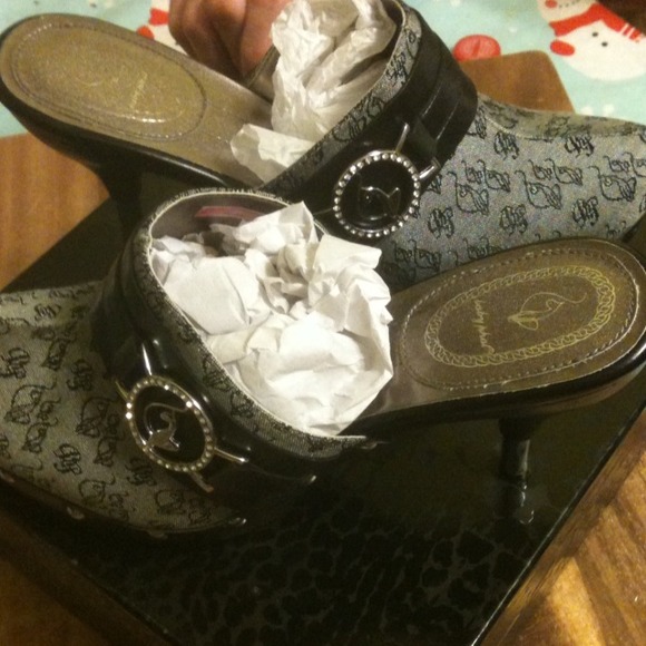 Sexy baby phat mule clogs.