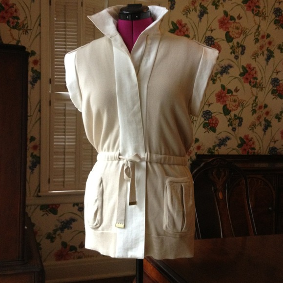 SOLD! Black Label by Chico's sweater vest, Sz S