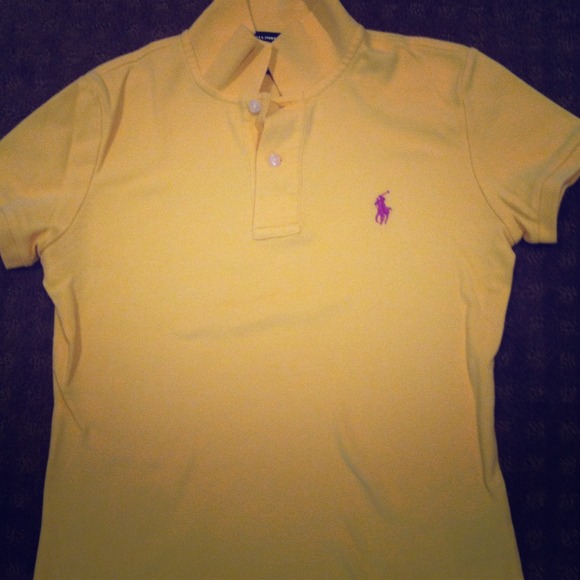RESERVED Yello Ralph Lauren sport polo
