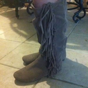 Steve Madden Fringe Boots